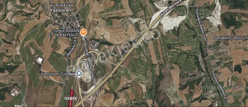 Arnavutköy Yassıörende Satılık Arsa , 2,695 M2 Otoyola Cephe Hisseli - Görsel 4