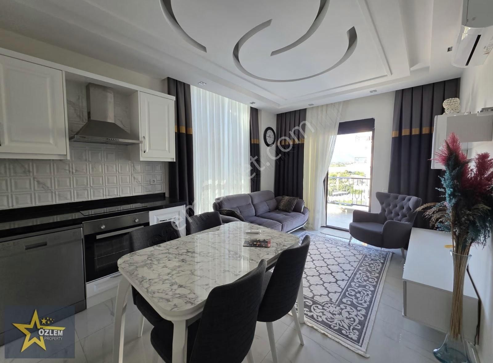 Alanya Mahmutlar'da 1+1 Sıfır Eşyalı Satılık Daire - Görsel 21