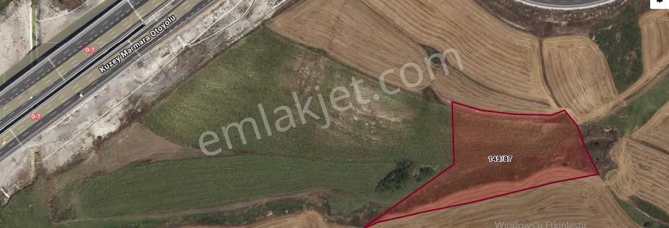 Arnavutköy Yassıörende Satılık Arsa , 1,073 M2 Hisseli Yolu Var - Görsel 3