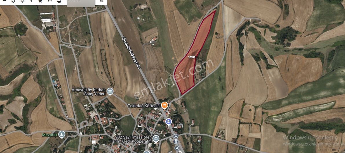 Arnavutköy Yassıörende Satılık Arsa ,4,088 M2 Yolu Var Evlerin Yakını Hisseli - Görsel 2