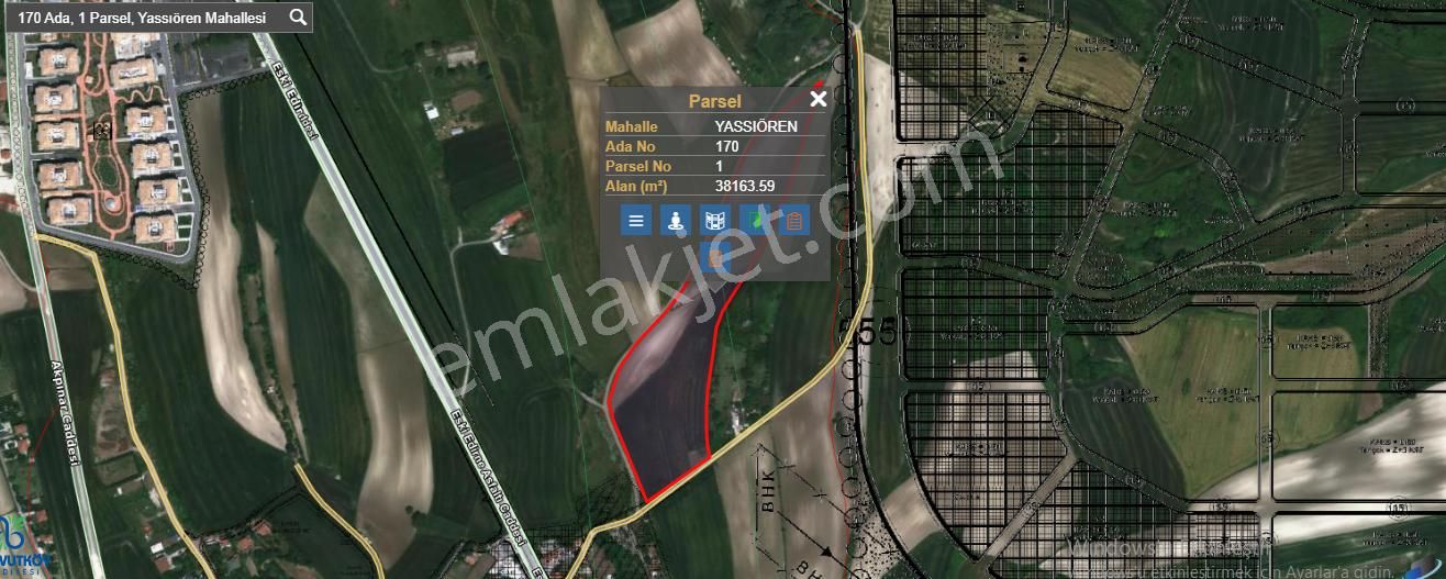 Arnavutköy Yassıörende Satılık Arsa ,4,088 M2 Yolu Var Evlerin Yakını Hisseli - Görsel 6