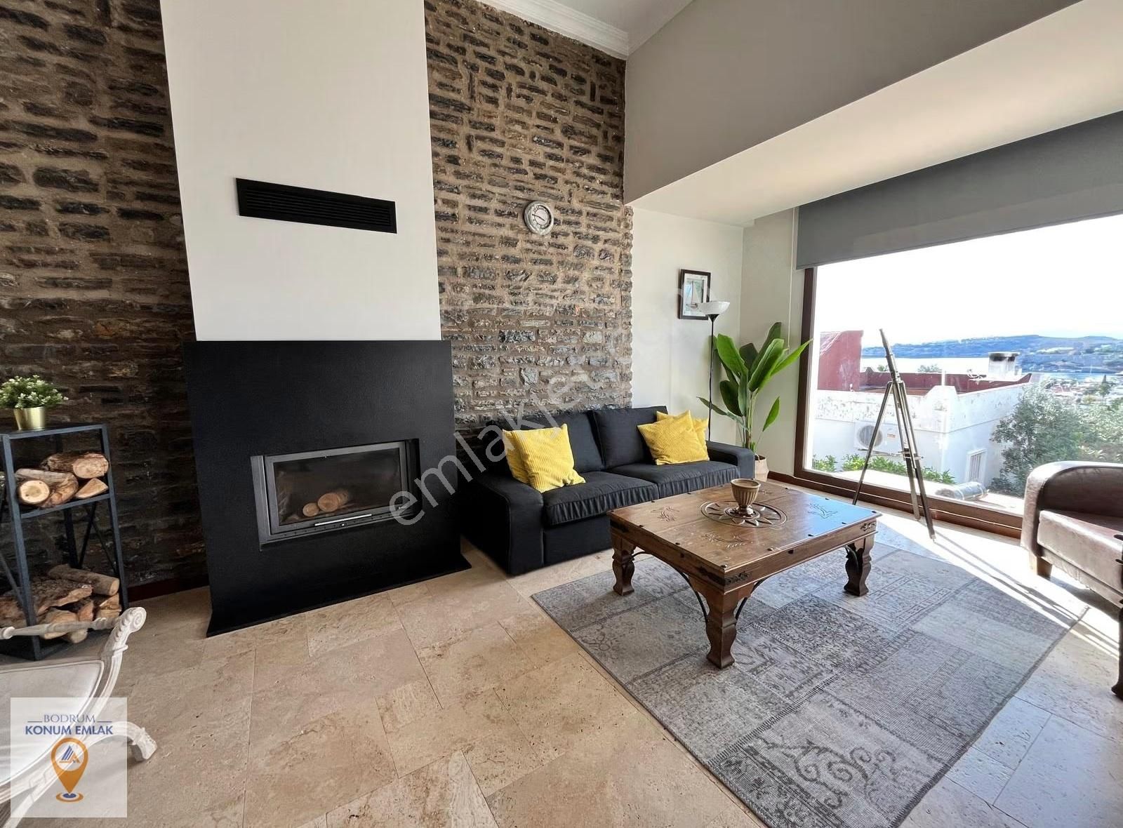 Kale,deniz, Şehir Ve Doğa Manzaralı