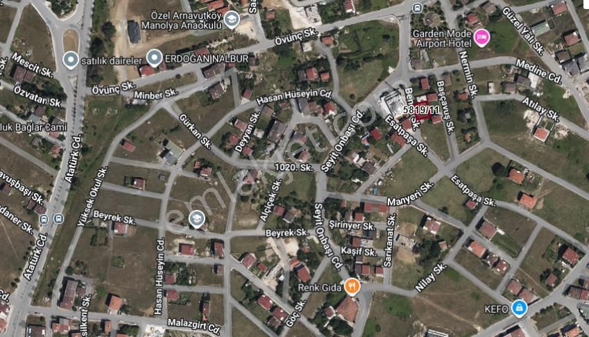 Arnavutköy Taşolukta Satılık Arsa , 335 M2 Villa İmarlı Merkezde - Görsel 7