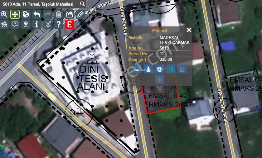 Arnavutköy Taşolukta Satılık Arsa , 335 M2 Villa İmarlı Merkezde - Görsel 16