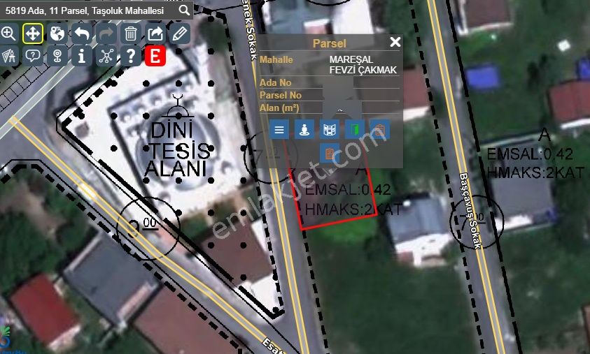 Arnavutköy Taşolukta Satılık Arsa , 335 M2 Villa İmarlı Merkezde - Görsel 8