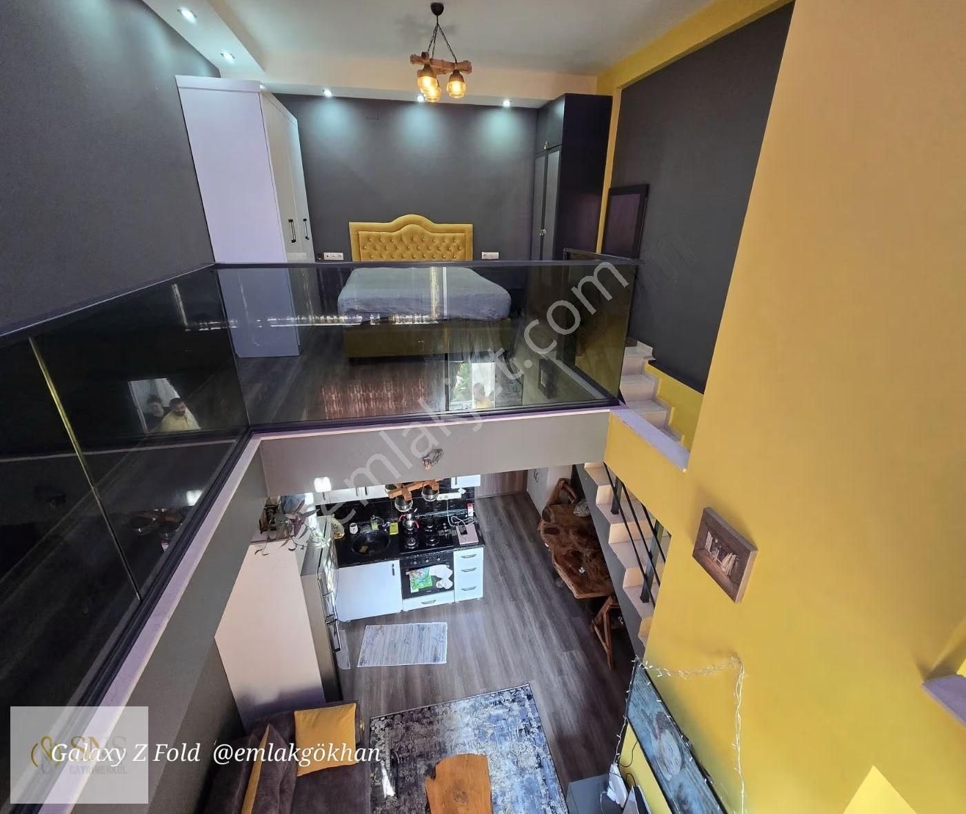 Dubleks Havuzlu Site İçinde Eşyalı Lüks 1+1