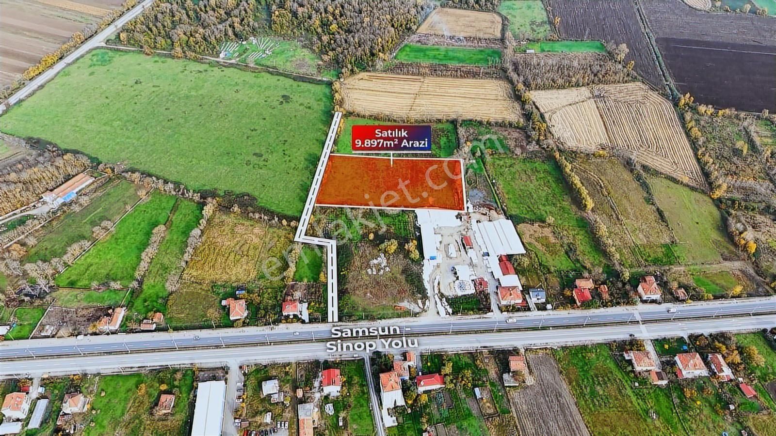 Hüseyin Boylu'dan Samsun-sinop Yoluna 2. Parsel Satılık Tarla - Görsel 3
