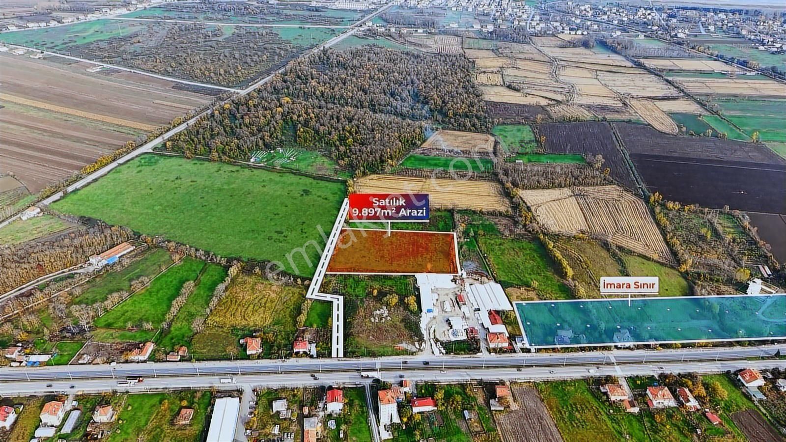 Hüseyin Boylu'dan Samsun-sinop Yoluna 2. Parsel Satılık Tarla