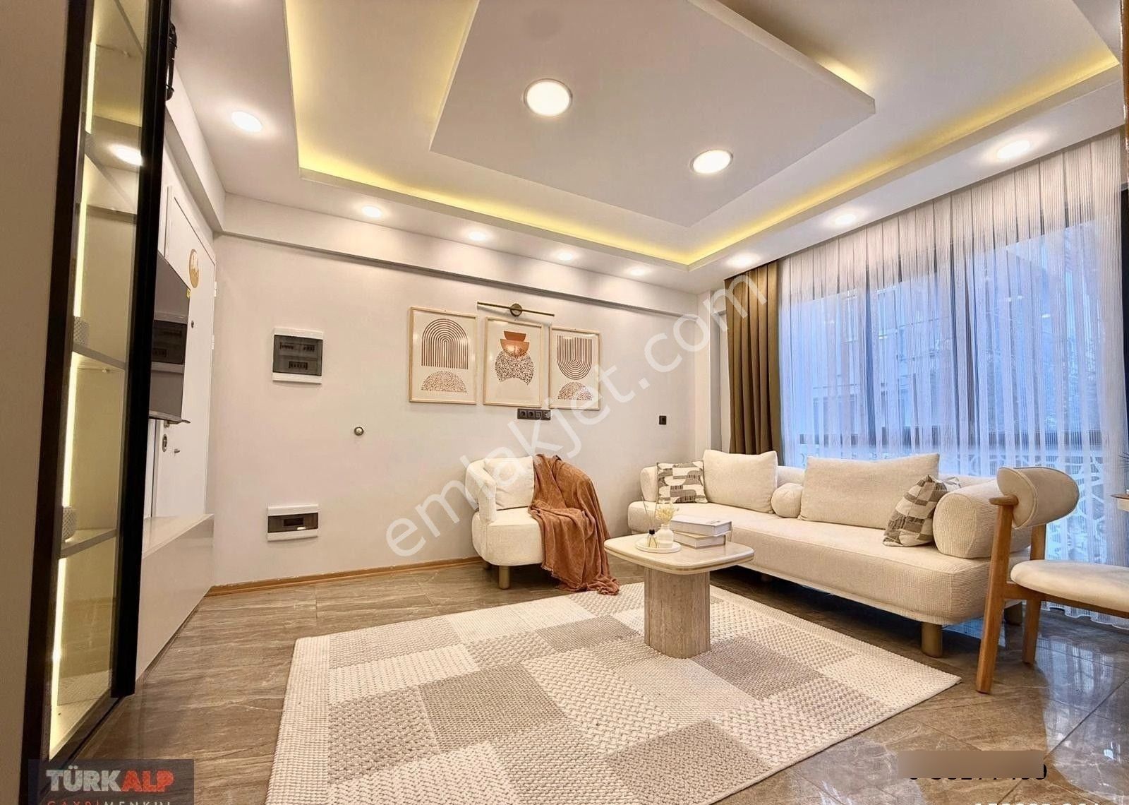 Zeytinköyde 1+1 Apart - Görsel 18