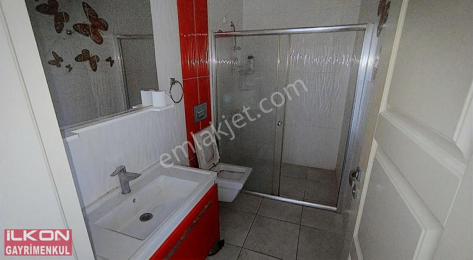 İlkon'dan Cumhuriyet Mah'de Kiralık Deniz Manzaralı Eşyalı 2+1 - Görsel 11