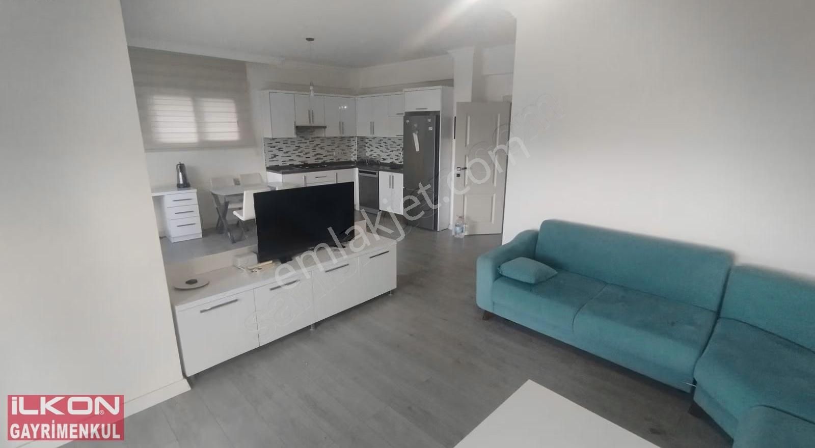 İlkon'dan Cumhuriyet Mah'de Kiralık Deniz Manzaralı Eşyalı 2+1 - Görsel 24