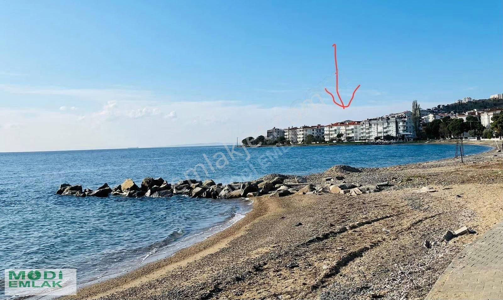 Armutlu Karşıyaka Da Denize Sıfır Satılık Deniz Manzaralı 3+1 - Görsel 2