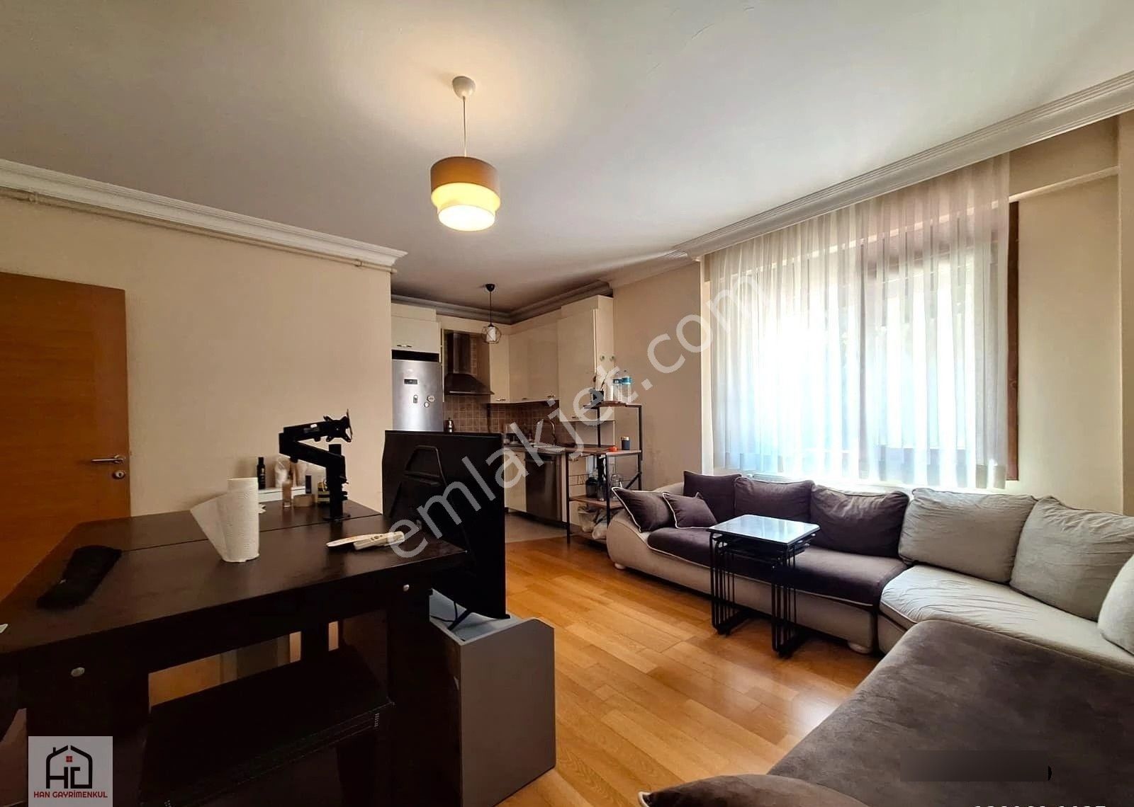 Han Emlak'tan Caddeye Yakın 1+1 Amerikan Mutfaklı Lüks Fırsat! - Görsel 24