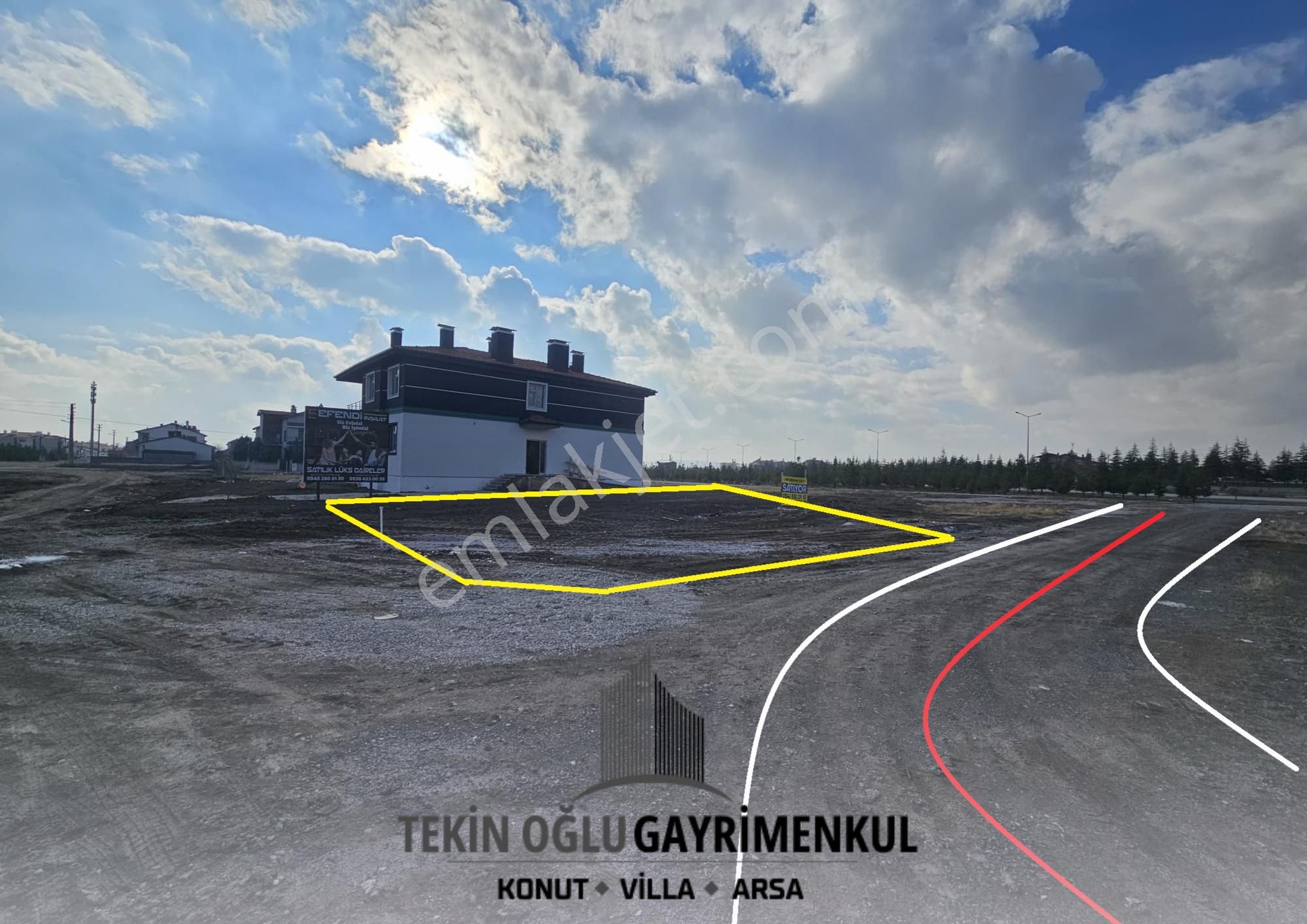 🏷️ Meram Alakova'da Acil Satılık 500 M² Müstakil İmarlı Arsa - Görsel 3