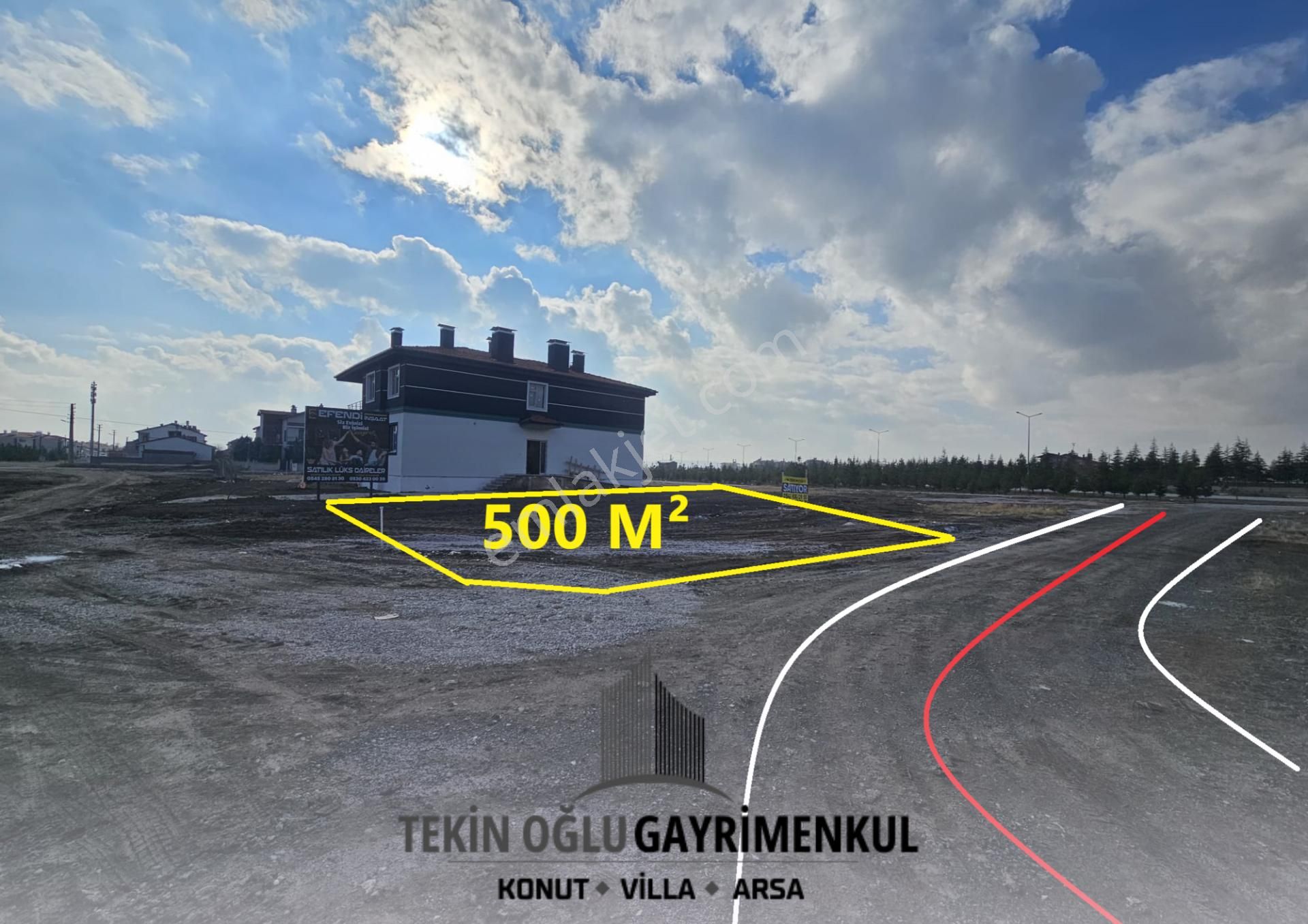 🏡 Meram Alakova'da Acil Satılık 500 M² Müstakil İmarlı Arsa - Görsel 4