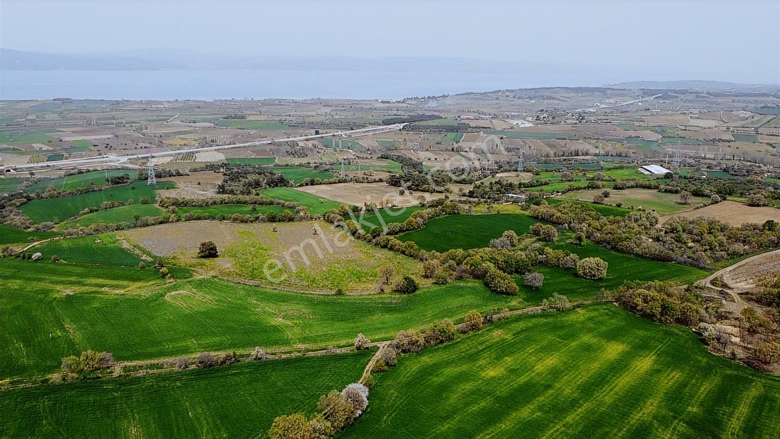 Çanakkale Musaköyde Panaromik Boğaz Ve Köprü Manzaralı Arazi - Görsel 13