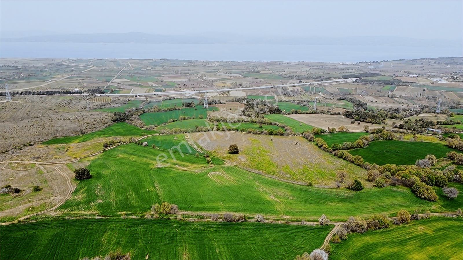 Çanakkale Musaköyde Panaromik Boğaz Ve Köprü Manzaralı Arazi - Görsel 12