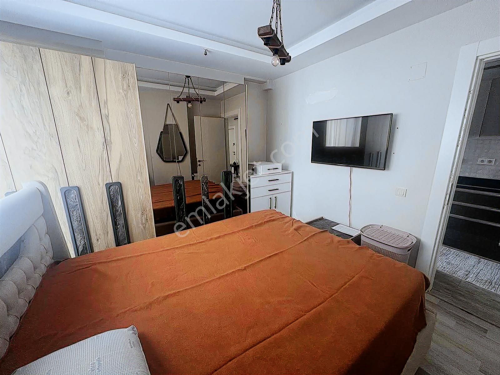 New Form'dan Alanya Sokağında 1+1 Eşyalı Kiralık Daire - Görsel 18