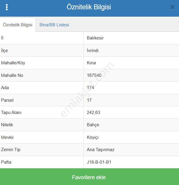 Balıkesir İvrindi Kına Köyünde 242 M² Bahçe Satılıktır - Görsel 7
