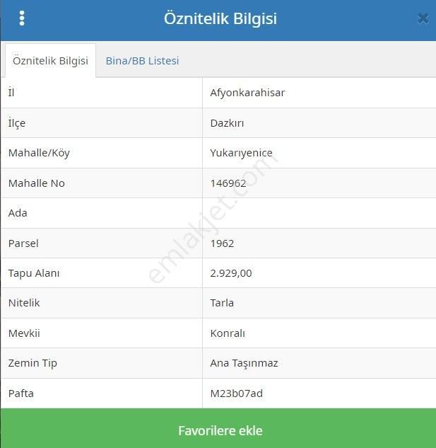 Afyon Dazkırı'da 2.929 M2 İlçe Merkezine Yakın Dümdüz Arazi ! - Görsel 12