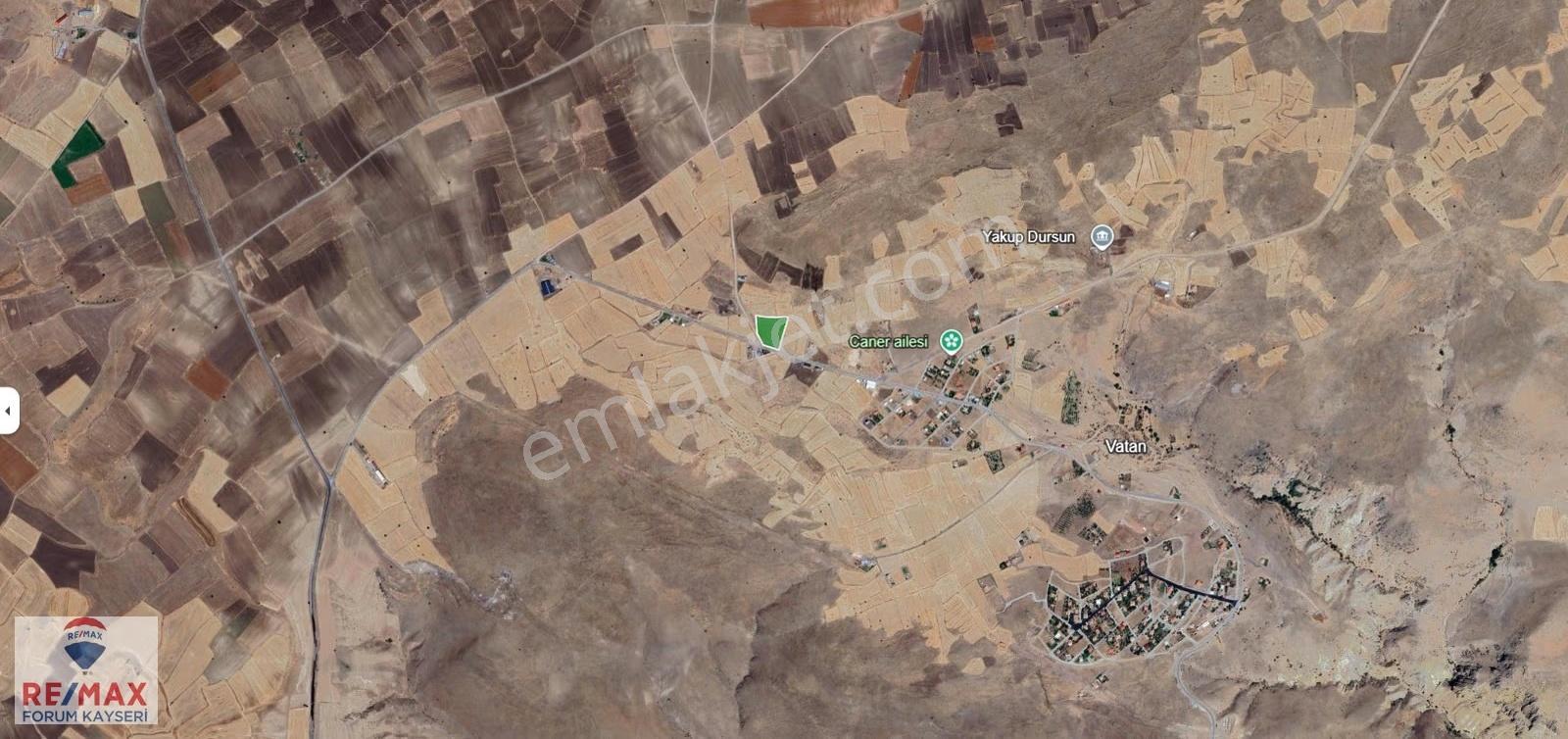 Asfalt Yola Sıfır Erkilet Vatan Mah. 7661 M2 Satılık Tarla - Görsel 12