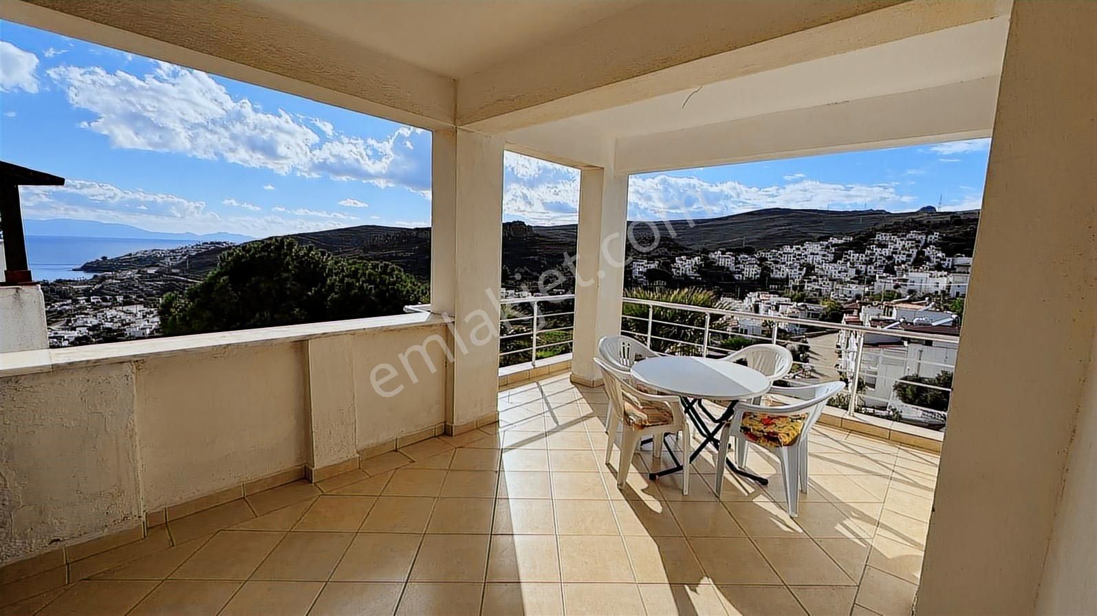 Bodrum Bağla Bankev Sitesinde Deniz Manzaralı 2+1 Üst Dubleks - Görsel 25