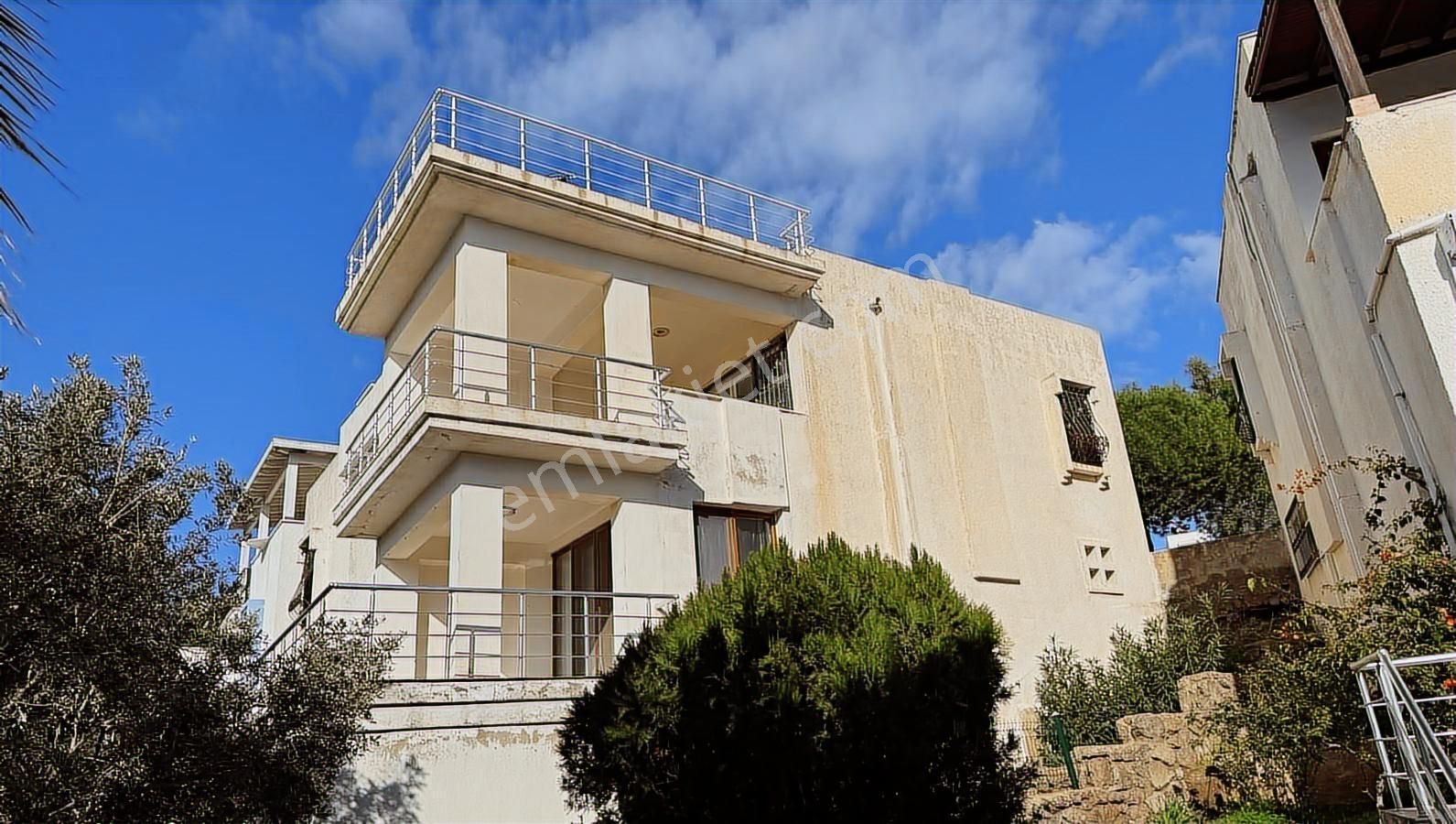 Bodrum Bağla Bankev Sitesinde Deniz Manzaralı 2+1 Üst Dubleks - Görsel 12