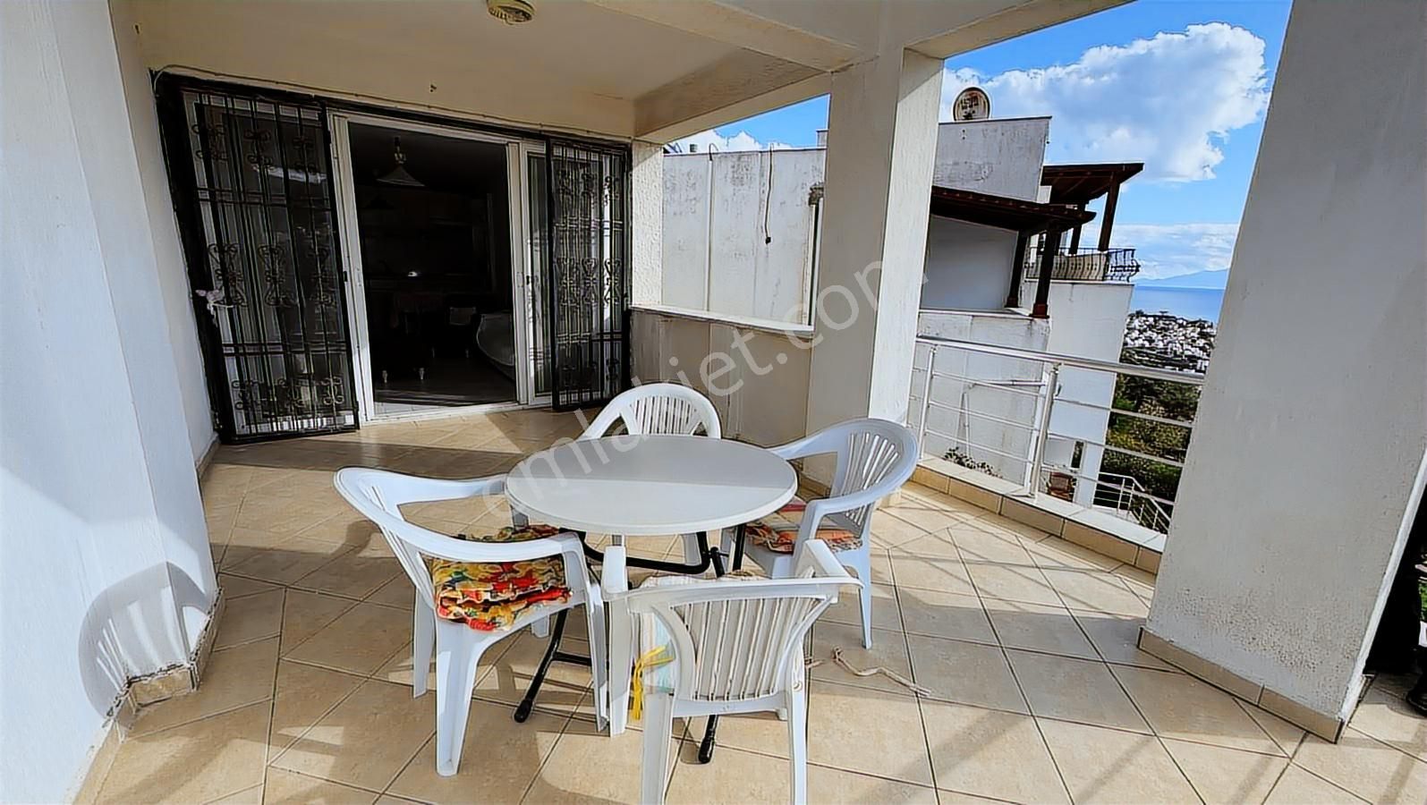 Bodrum Bağla Bankev Sitesinde Deniz Manzaralı 2+1 Üst Dubleks - Görsel 17