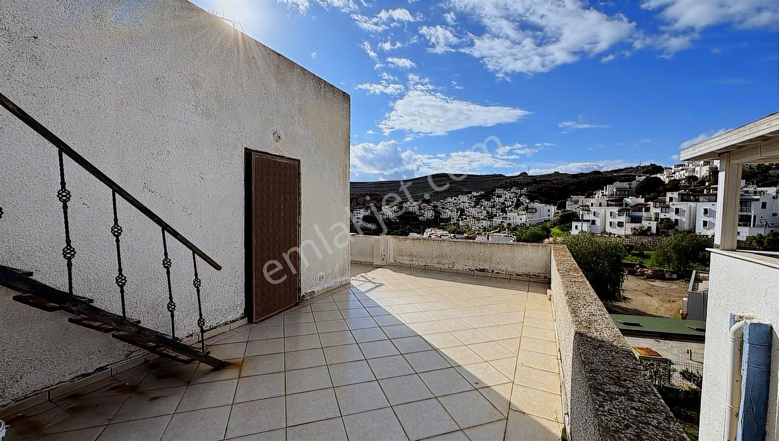 Bodrum Bağla Bankev Sitesinde Deniz Manzaralı 2+1 Üst Dubleks - Görsel 16