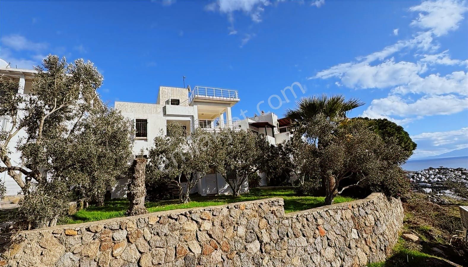 Bodrum Bağla Bankev Sitesinde Deniz Manzaralı 2+1 Üst Dubleks - Görsel 12