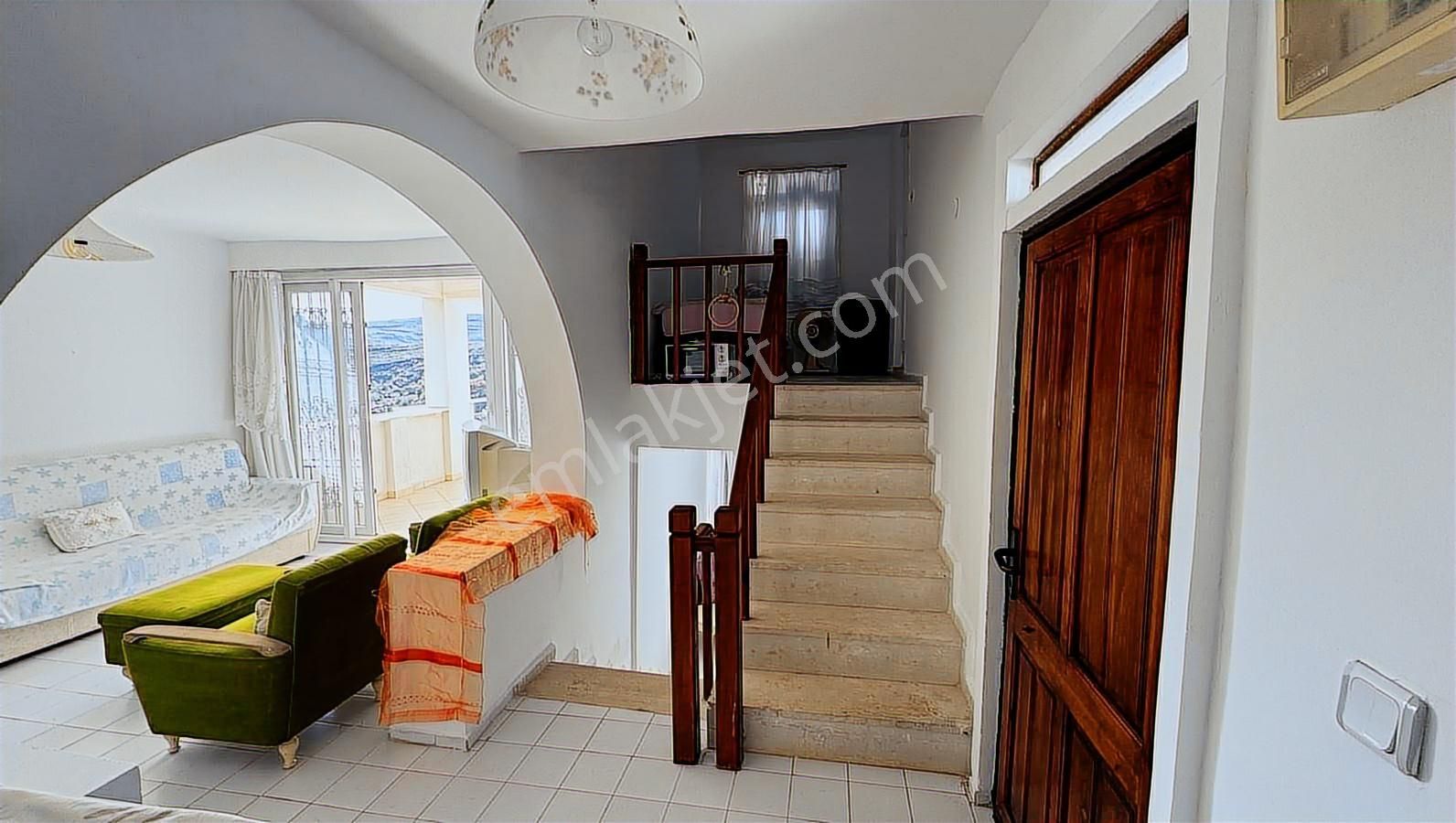 Bodrum Bağla Bankev Sitesinde Deniz Manzaralı 2+1 Üst Dubleks - Görsel 8