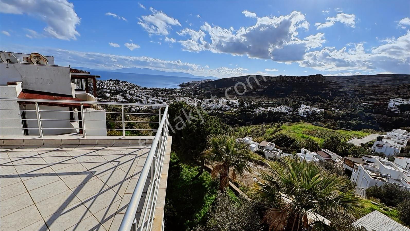 Bodrum Bağla Bankev Sitesinde Deniz Manzaralı 2+1 Üst Dubleks - Görsel 17