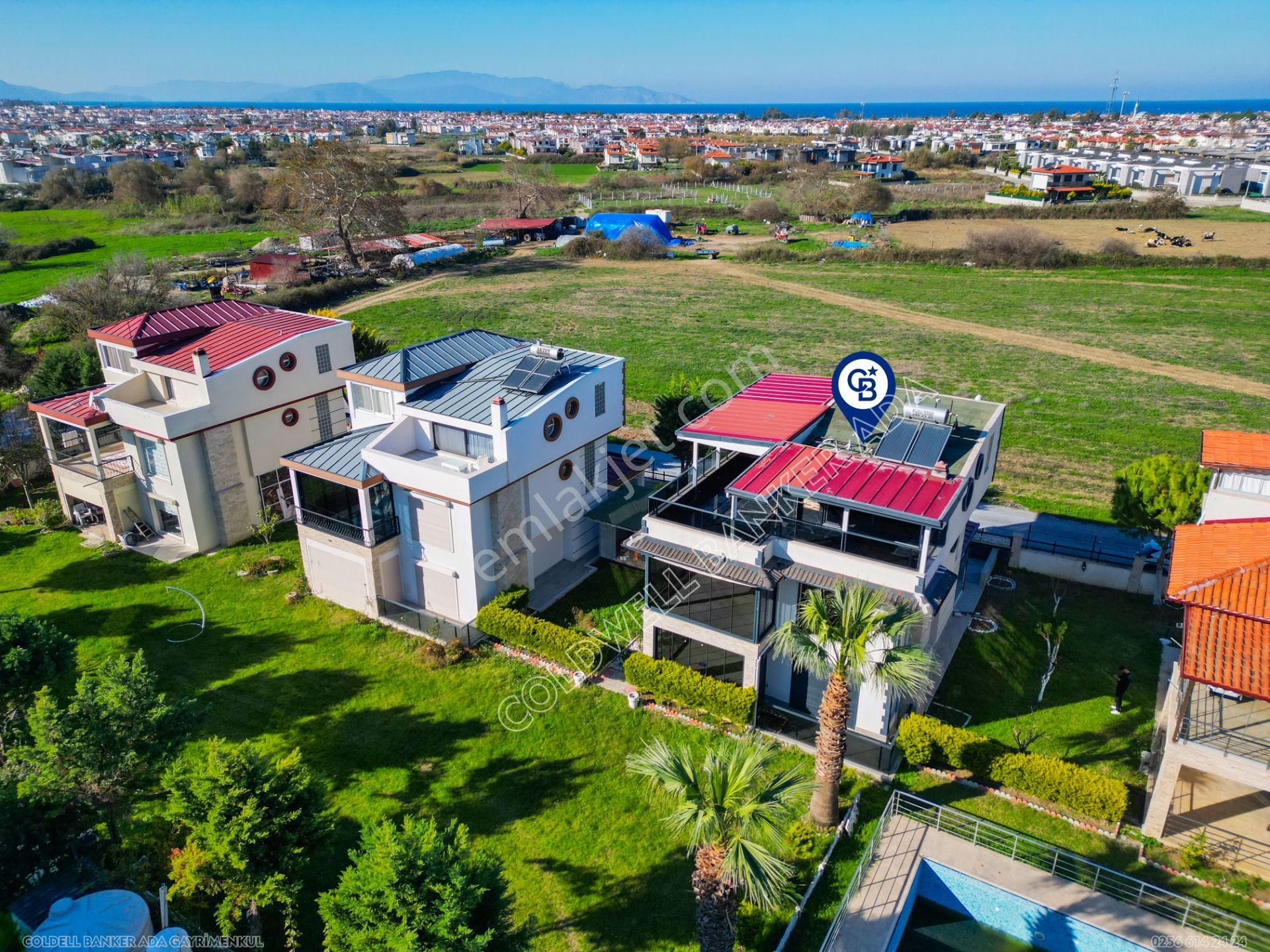 Güzelçamlı’da Tuna Evleri’nde Ortak Havuzlu, Tam Müstakil 3+1 Villa