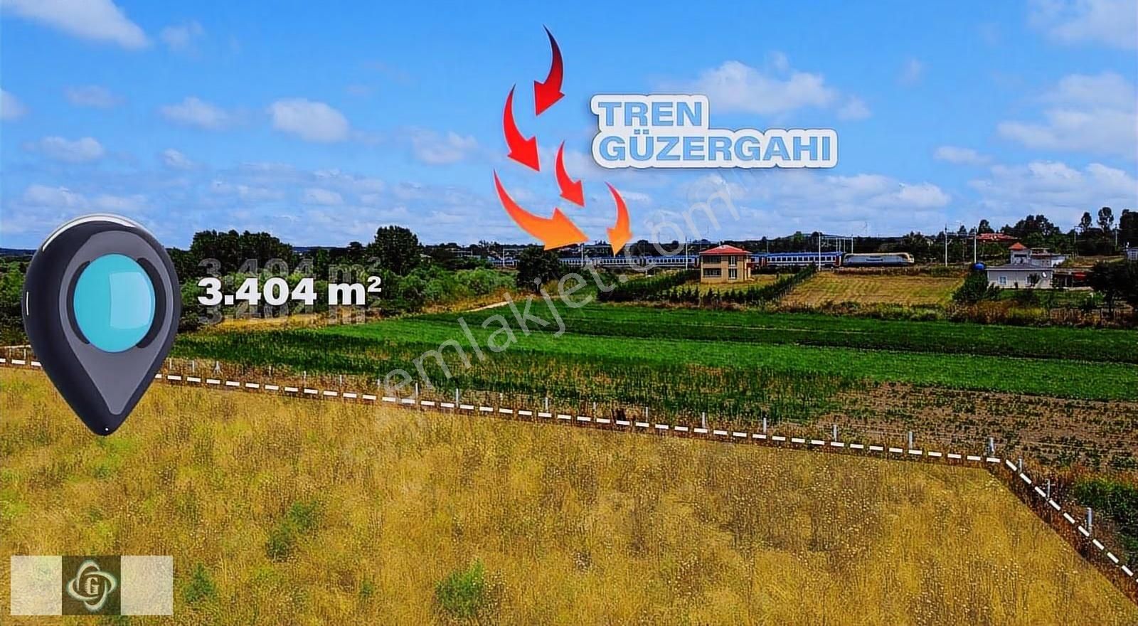 Çatalca Kabakçada 3.404 M² Yatırımlık Arsa Çaplı, Çevrili - Görsel 2