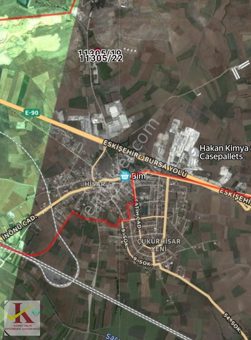Kaymen Emlak Eskişehir Hisar'da 8096 M2 Arsa Üzeri 2 Müstakil Ev - Görsel 4