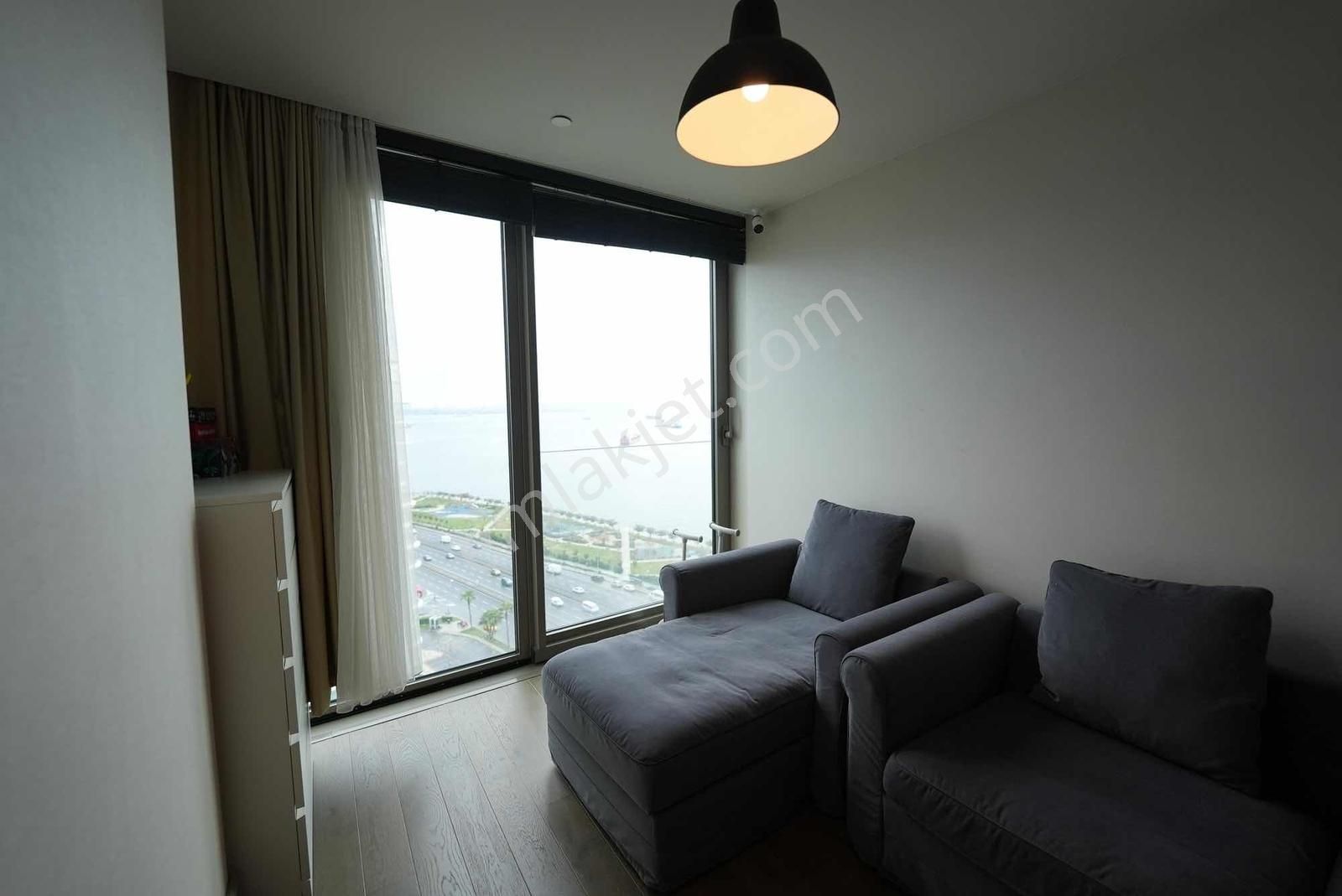 Yedi Mavi'de Yüksek Kat 3+1 Full Deniz Manzaralı Eşyalı Daire - Görsel 18