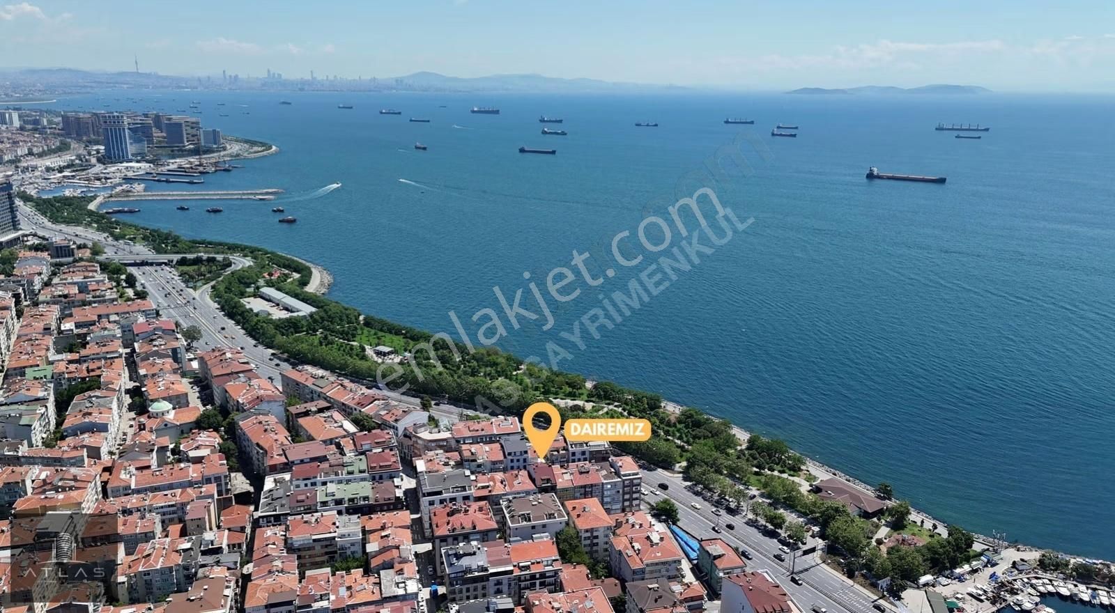 Atlas'tan, Bakırköy Sahilde, Sıfır, 1+1, 65m2, Fırsat!