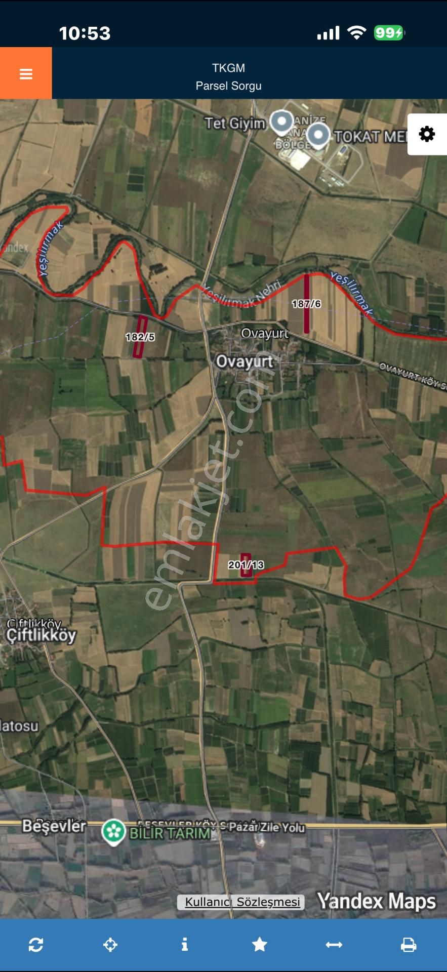 Yankıdan Pazar Ovayurt Köyü Suyu Yolu Olan 7.828m2 Satılık Tarla - Görsel 21