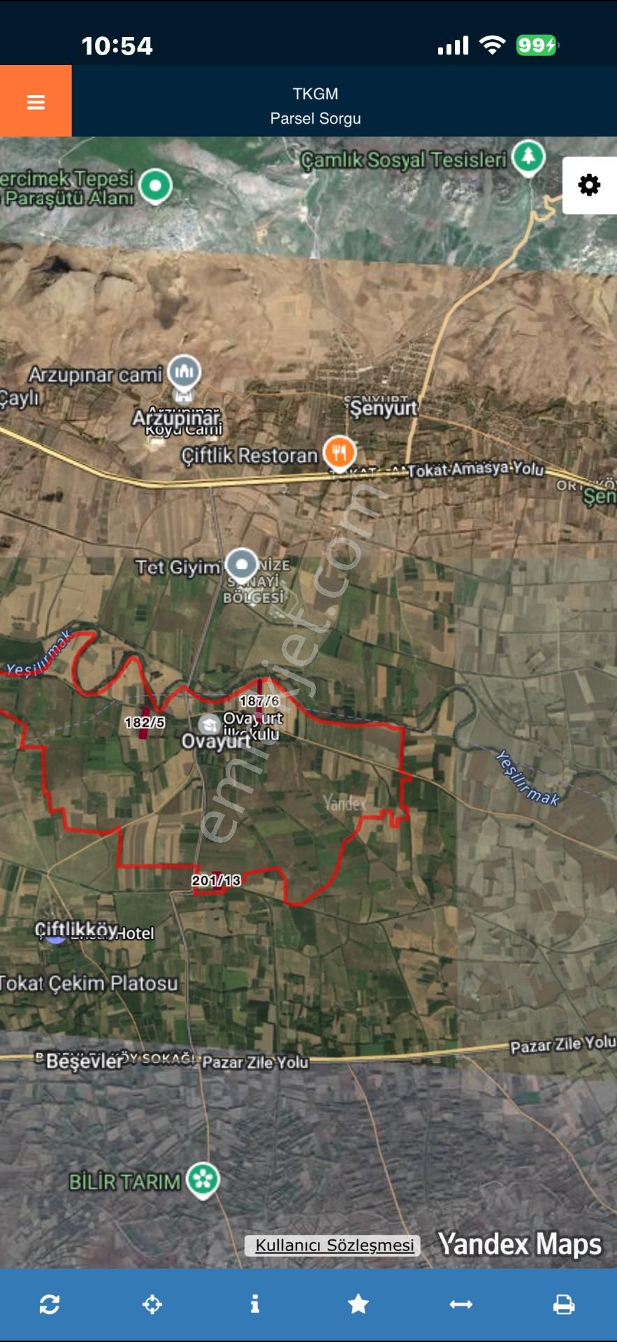 Yankıdan Pazar Ovayurt Köyü Suyu Yolu Olan 7.828m2 Satılık Tarla - Görsel 14