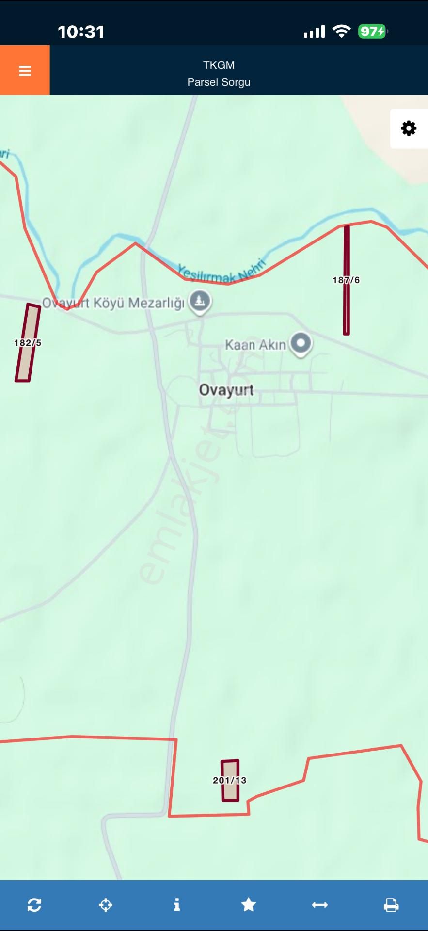 Yankıdan Pazar Ovayurt Köyü Suyu Yolu Olan 7.828m2 Satılık Tarla - Görsel 20