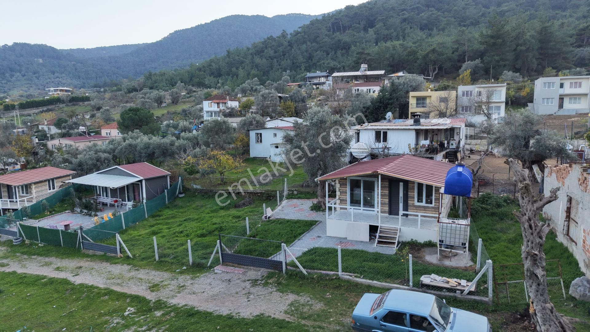 Değirmendere Köy İçinde Satılık 186 M2 Bahçe Etrafı Çevrili 65 M2 Prefabrik Ev - Görsel 8