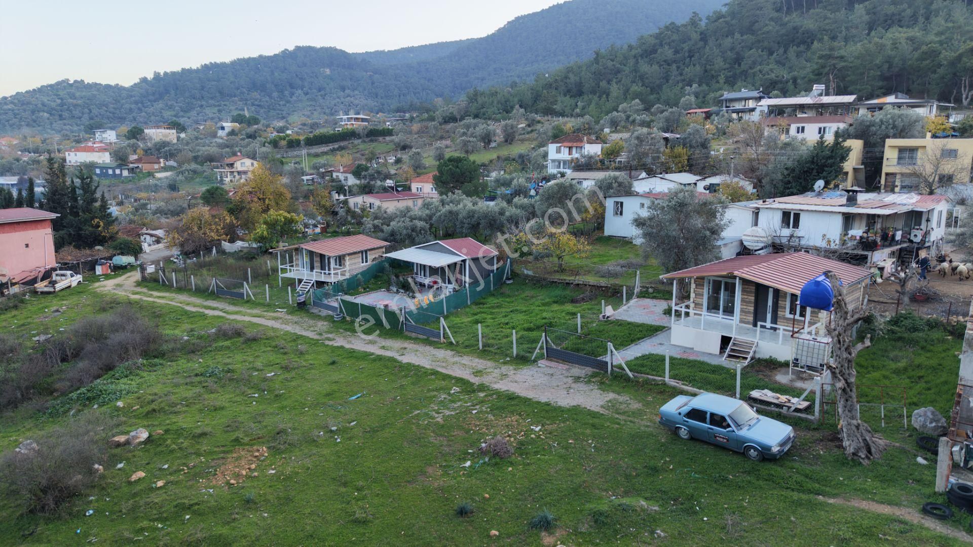 Değirmendere Köy İçinde Satılık 186 M2 Bahçe Etrafı Çevrili 65 M2 Prefabrik Ev - Görsel 3