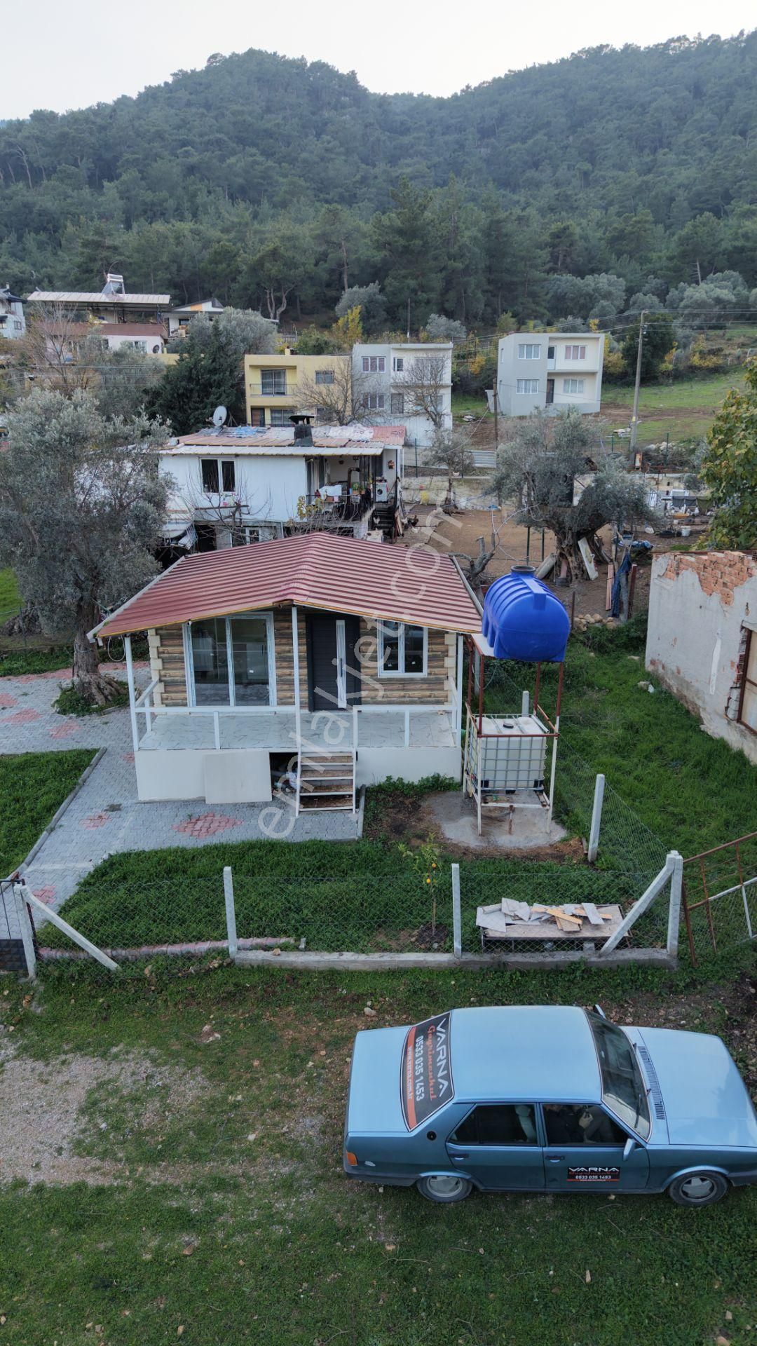 Değirmendere Köy İçinde Satılık 186 M2 Bahçe Etrafı Çevrili 65 M2 Prefabrik Ev - Görsel 26