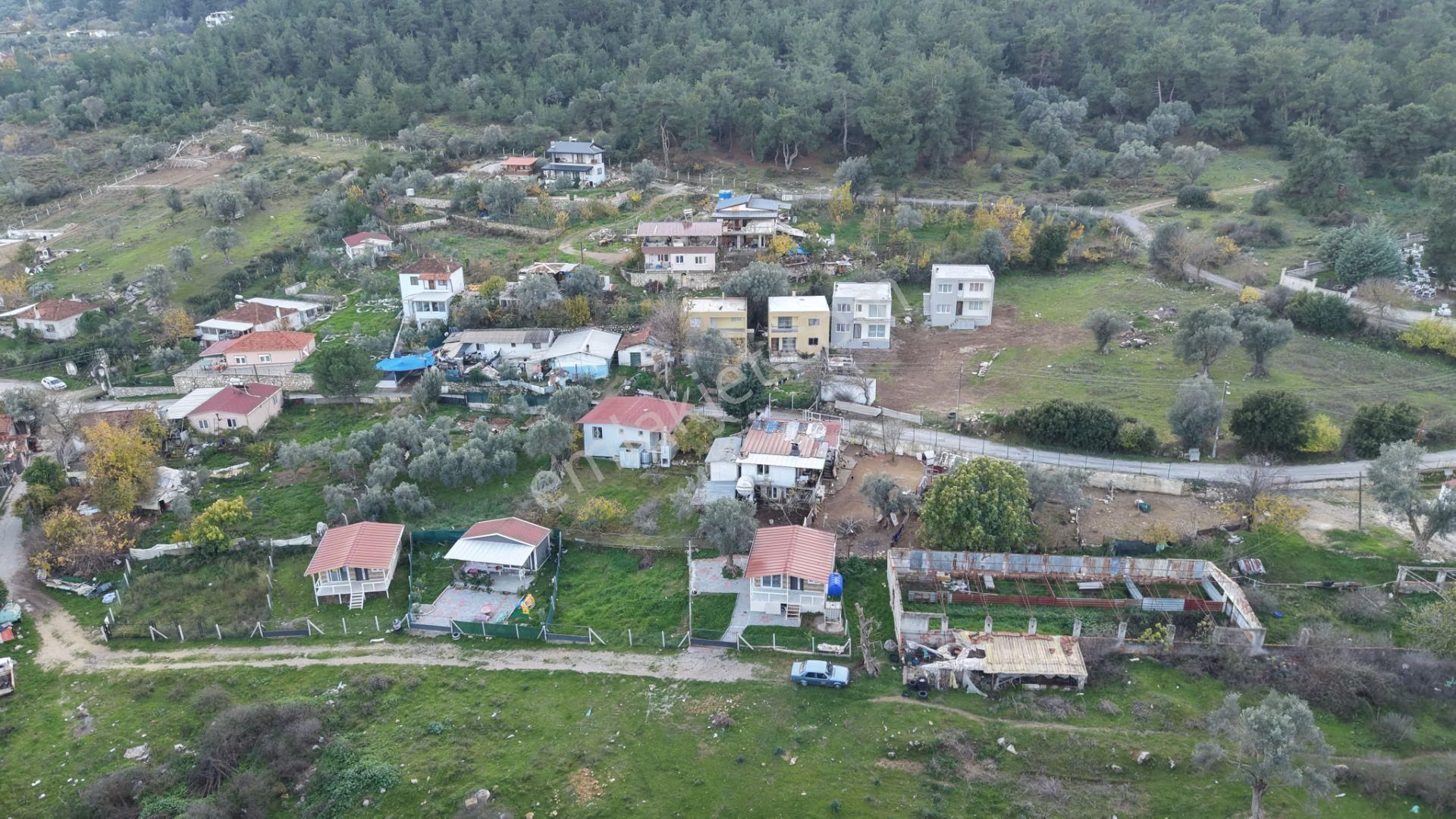 Değirmendere Köy İçinde Satılık 186 M2 Bahçe Etrafı Çevrili 65 M2 Prefabrik Ev - Görsel 11