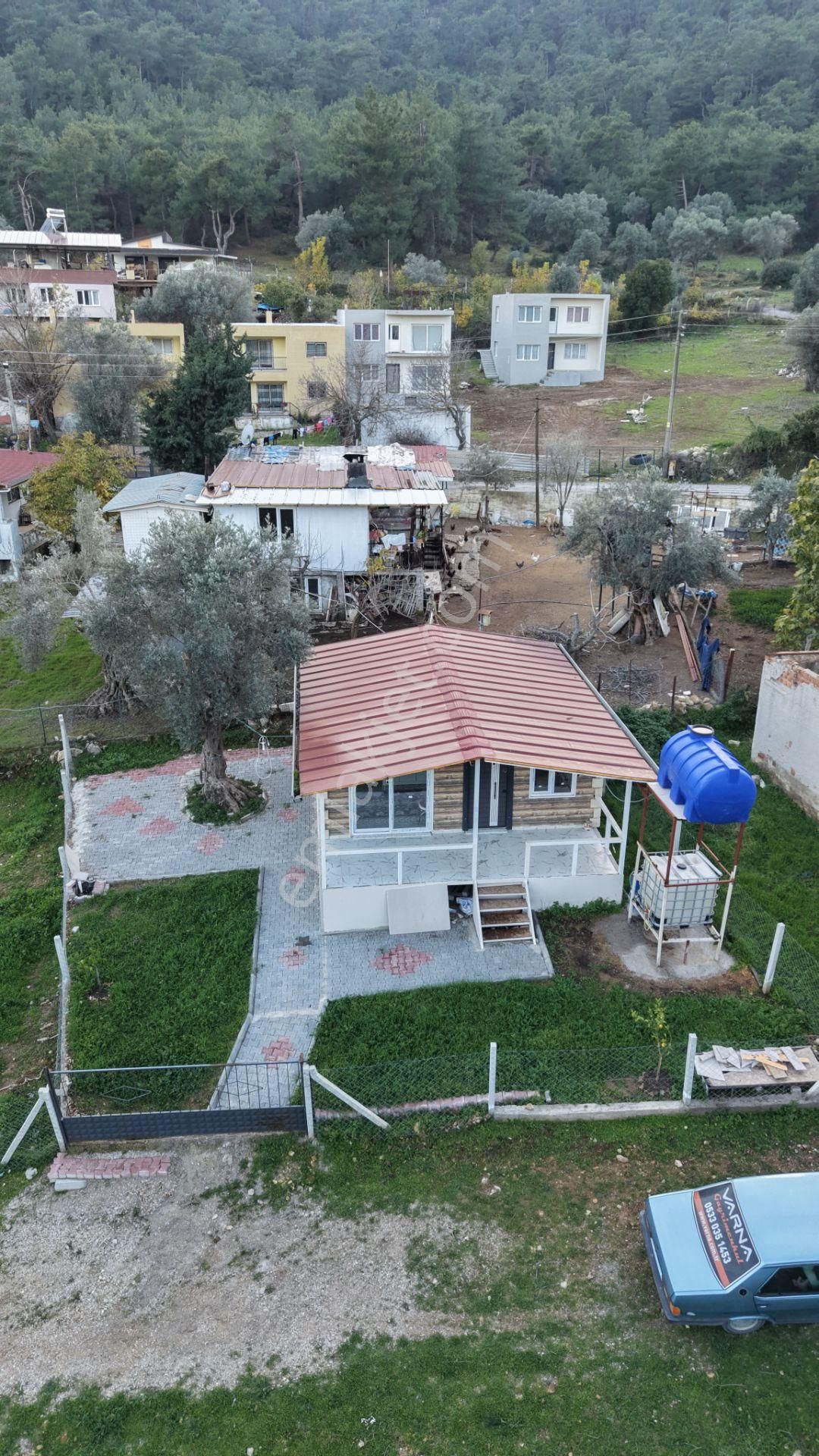 Değirmendere Köy İçinde Satılık 186 M2 Bahçe Etrafı Çevrili 65 M2 Prefabrik Ev - Görsel 22