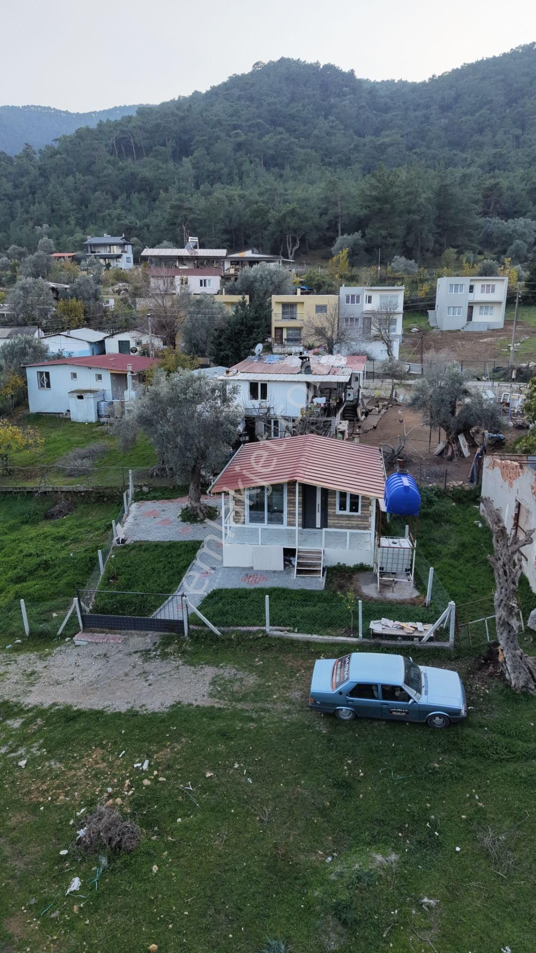 Değirmendere Köy İçinde Satılık 186 M2 Bahçe Etrafı Çevrili 65 M2 Prefabrik Ev - Görsel 19