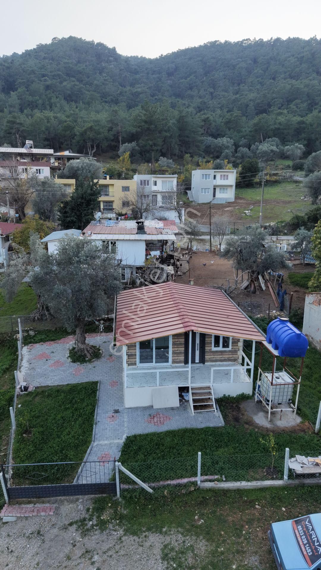 Değirmendere Köy İçinde Satılık 186 M2 Bahçe Etrafı Çevrili 65 M2 Prefabrik Ev - Görsel 21