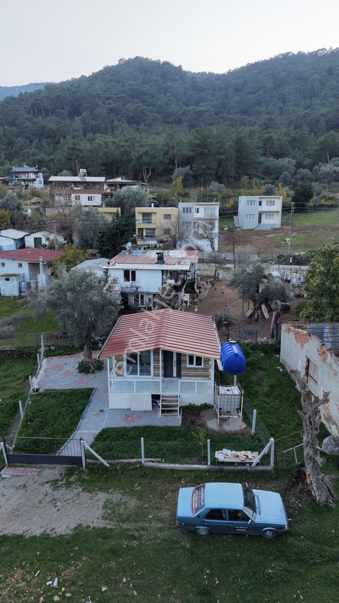 Değirmendere Köy İçinde Satılık 186 M2 Bahçe Etrafı Çevrili 65 M2 Prefabrik Ev - Görsel 20