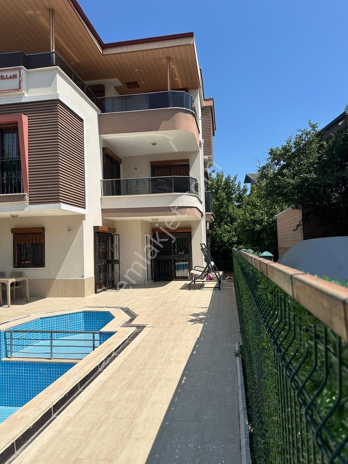 Didim Altınkum Mah. 4+1 Havuzlu Bahçeli Müstakil Villa Eşyalı 6 Yaşında Denize 1200 Mt - Görsel 11