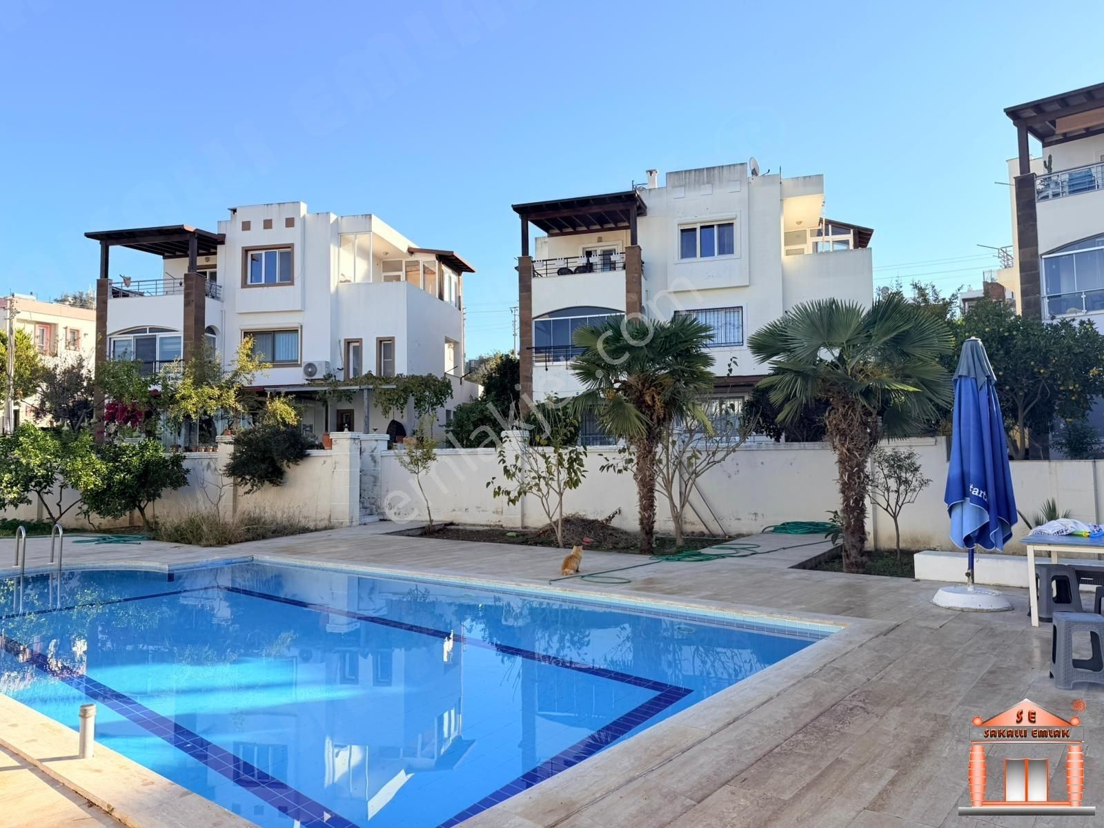 S-a-k-a-l-l-ı-dan Turgutreis Merkezde 3+1 Havuzlu Sitede Daire - Görsel 14